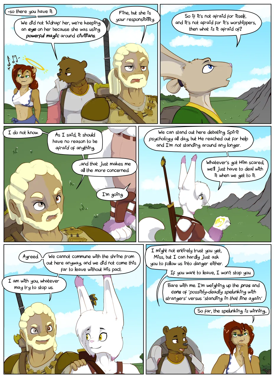 Reyn Goldfur Caves and Critters Chapter 13 Ongoing - Image 49
