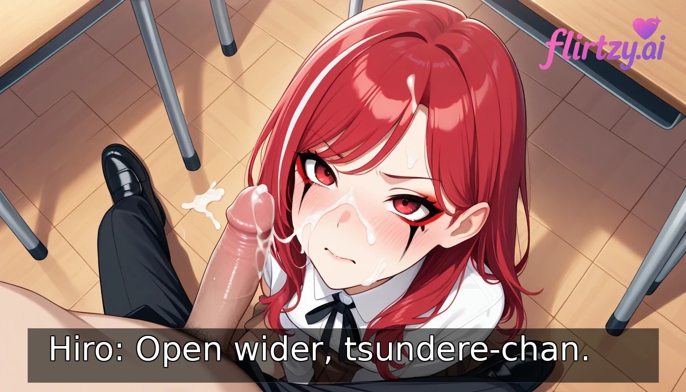 Ria Konohana The Tsunderes Forbidden Desires - Sexy redhead stops by for face fuck and creampie - 11 Pics - Image 9