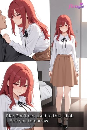 Ria Konohana The Tsunderes Forbidden Desires - Sexy redhead stops by for face fuck and creampie - 11 Pics - Page 11