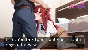Ria Konohana The Tsunderes Forbidden Desires - Sexy redhead stops by for face fuck and creampie - 11 Pics - Page 4