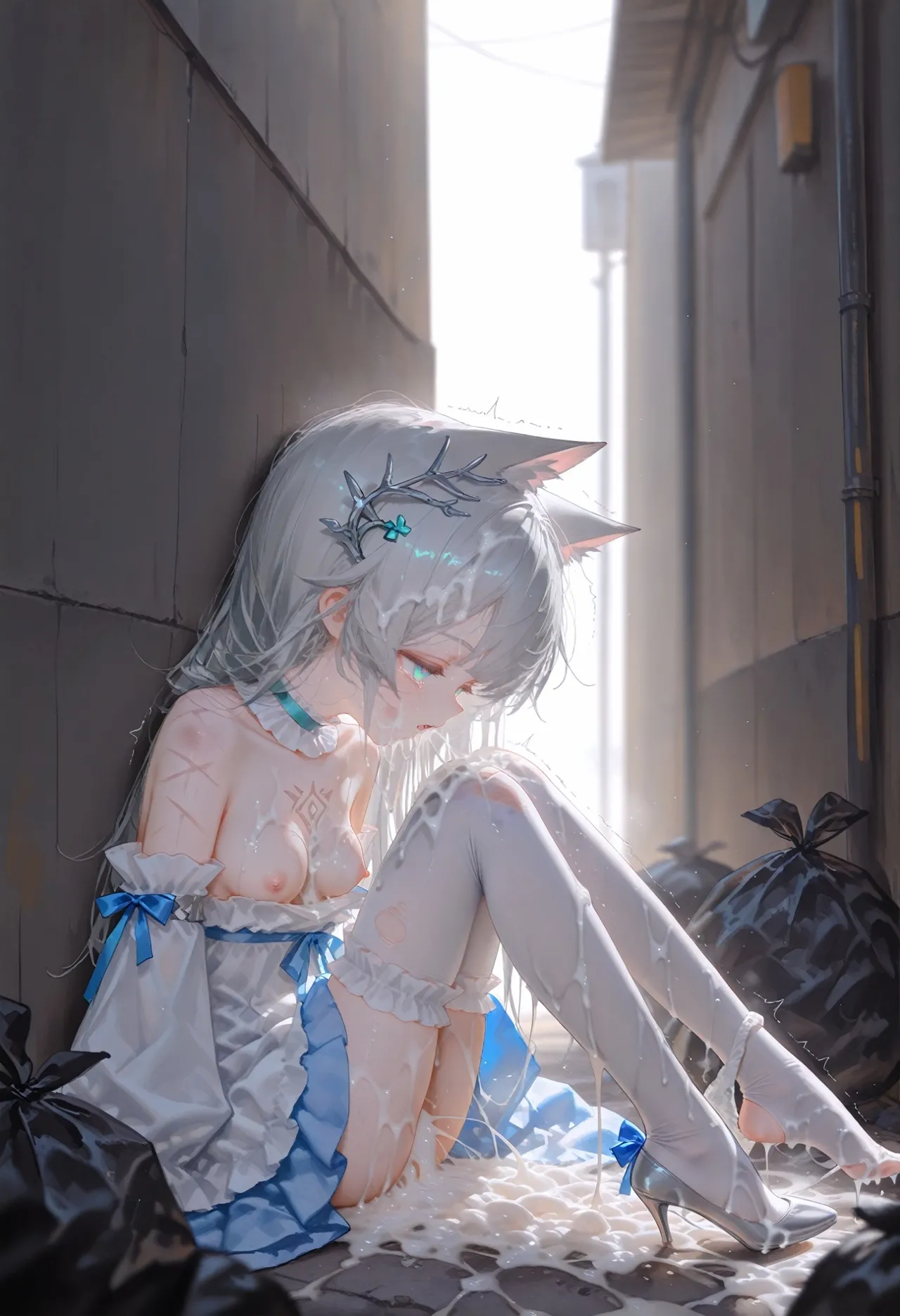 RichardMiral 迷迭香明日方舟 RosmontisArknights Uncensored - Image 111