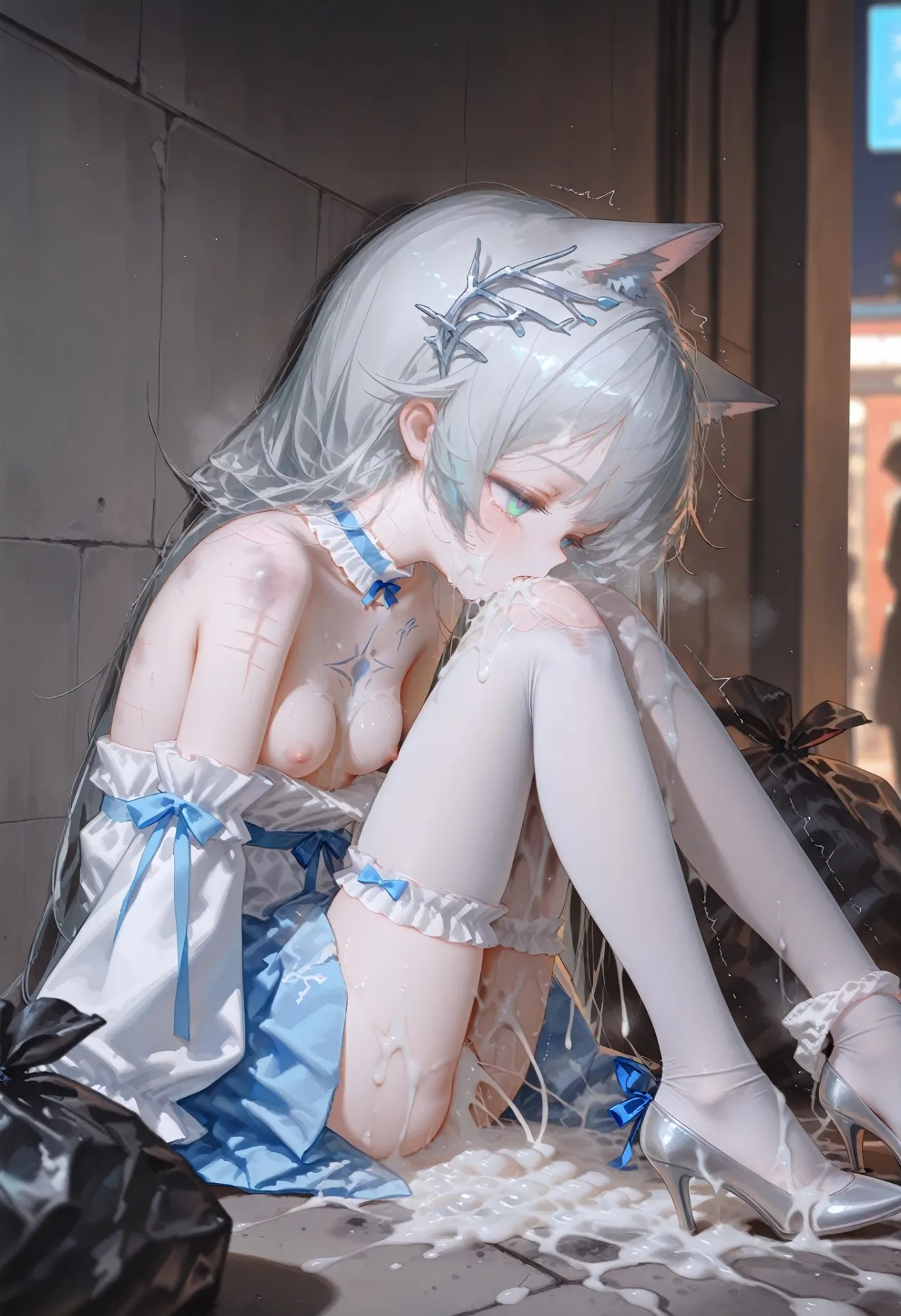 RichardMiral 迷迭香明日方舟 RosmontisArknights Uncensored - Image 112