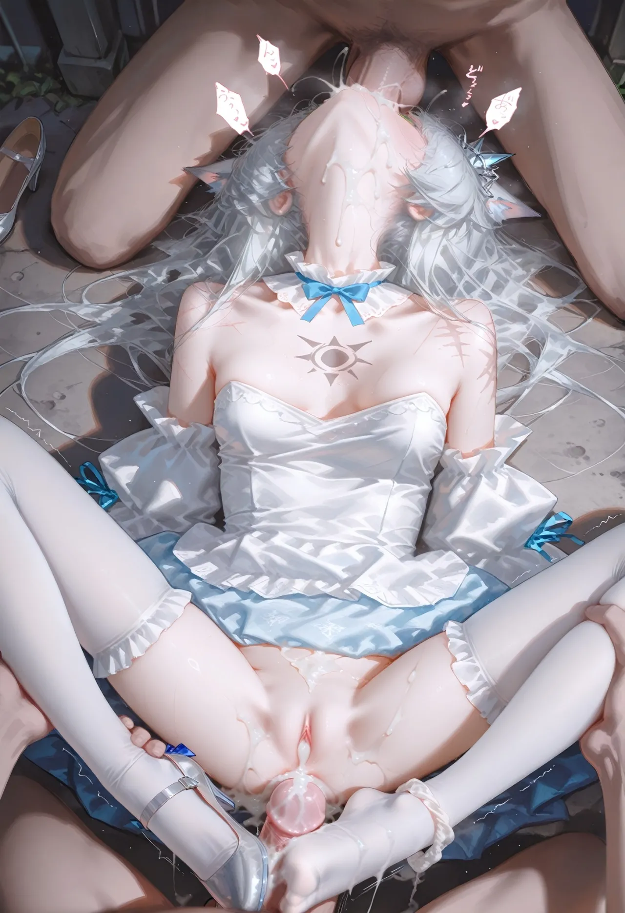 RichardMiral 迷迭香明日方舟 RosmontisArknights Uncensored - Image 85