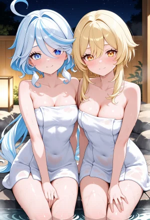 Rin_illust Furina Yoimiya