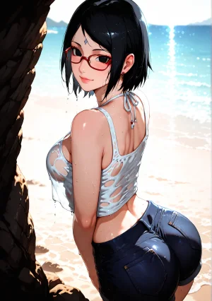Ronan007 Beach Day - Naruto Edition - Page 110