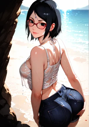 Ronan007 Beach Day - Naruto Edition - Page 111