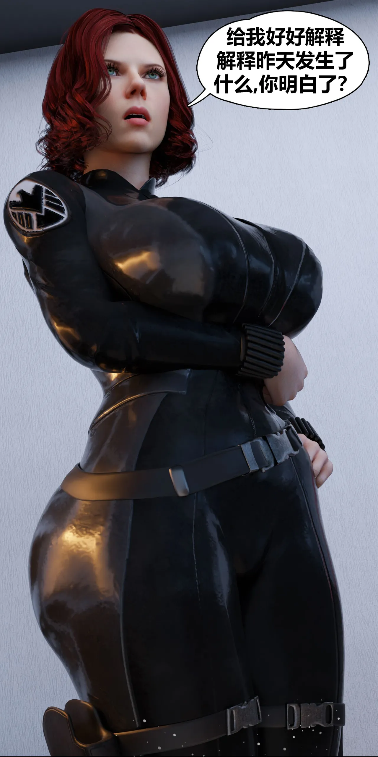 RoseBlue3D 邻家黑寡妇05携风踏月行个人汉化My Neighbors Widow - Image 40