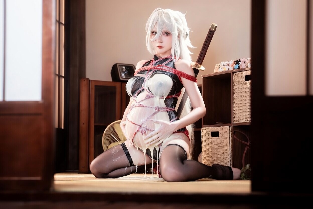 RtsuHakuhou cosplay pregnant - Image 28