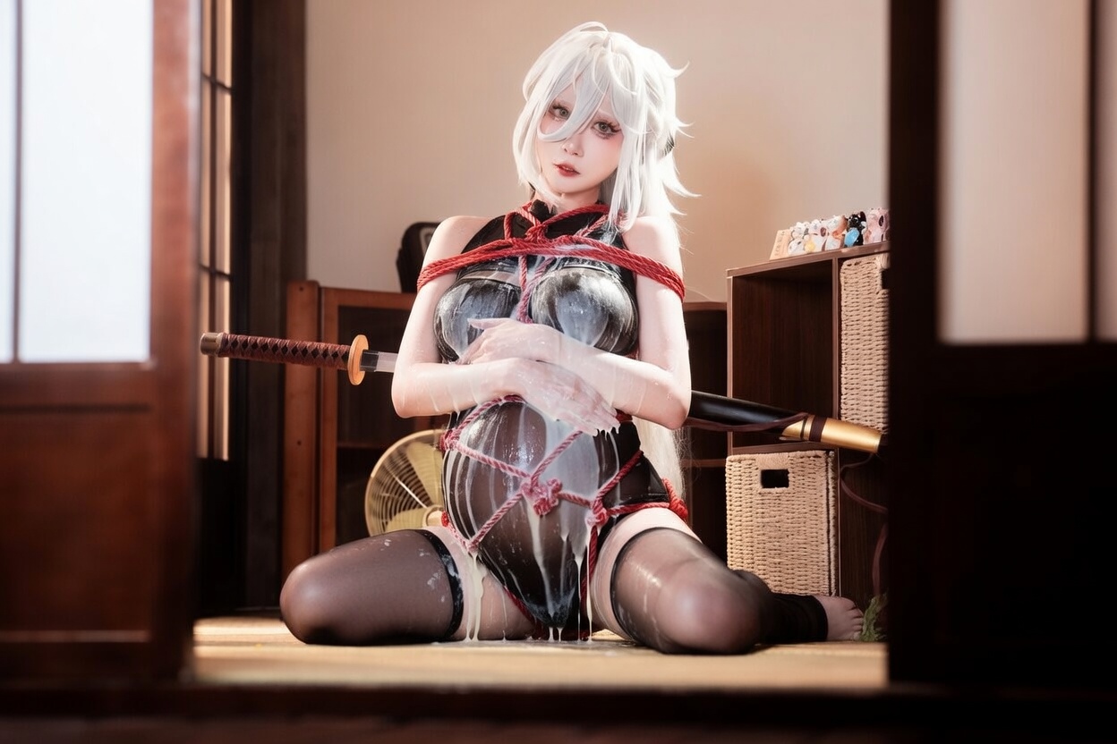 RtsuHakuhou cosplay pregnant - Image 31