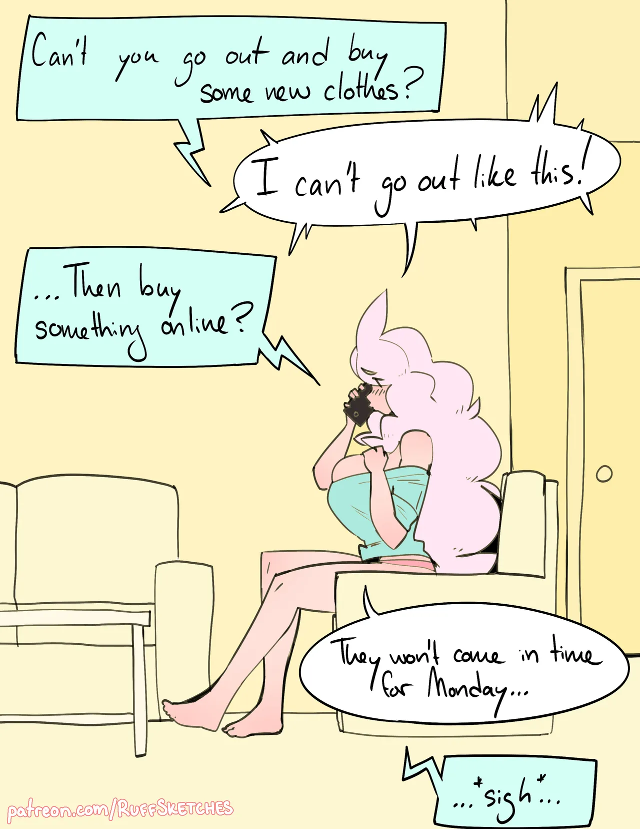 RuffSketches Bobbi comic ongoing - Image 3