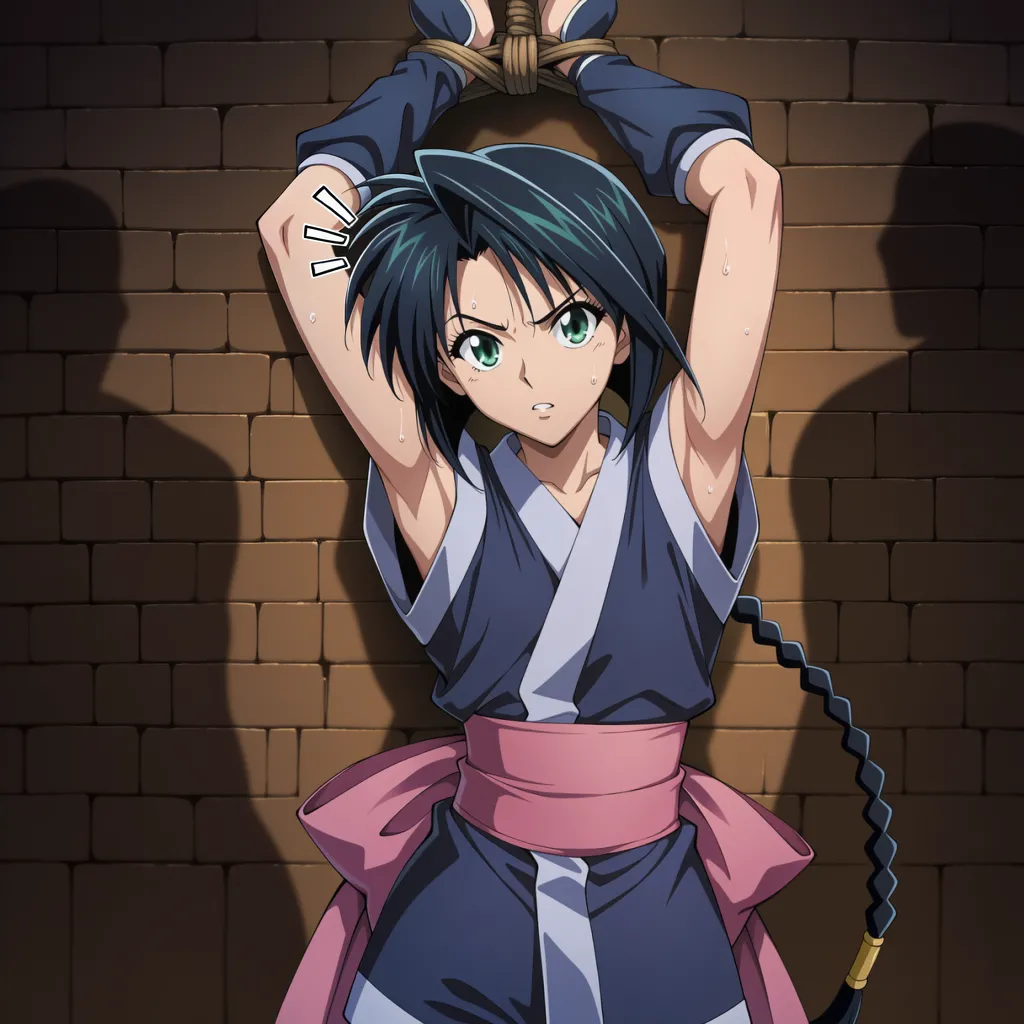 把卷町操轮奸到死狂舔她超臭的腋下含搔痒Rurouni Kenshin - Image 14