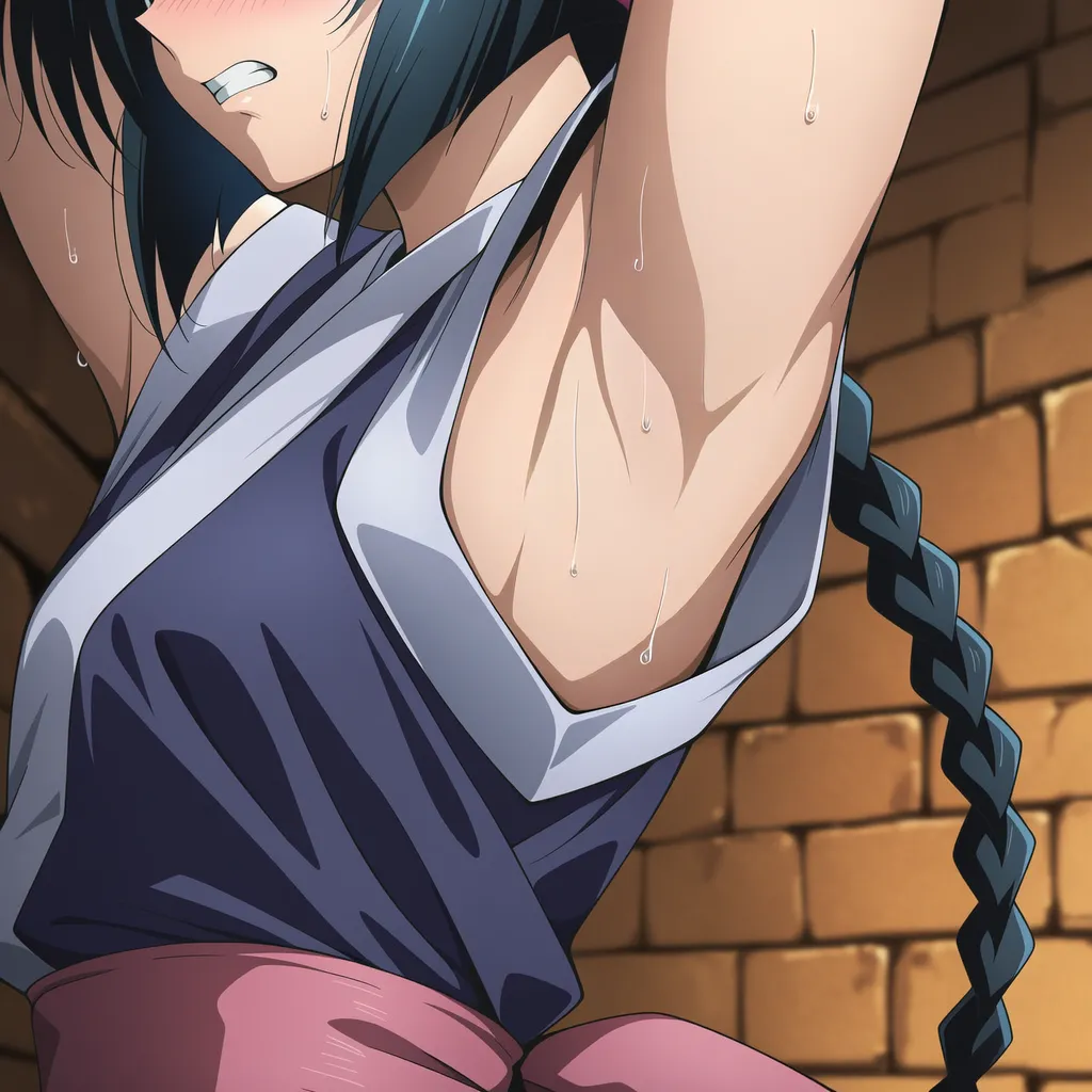 把卷町操轮奸到死狂舔她超臭的腋下含搔痒Rurouni Kenshin - Image 17