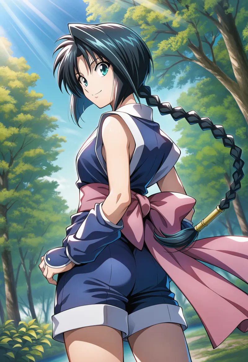 把卷町操轮奸到死狂舔她超臭的腋下含搔痒Rurouni Kenshin - Image 3