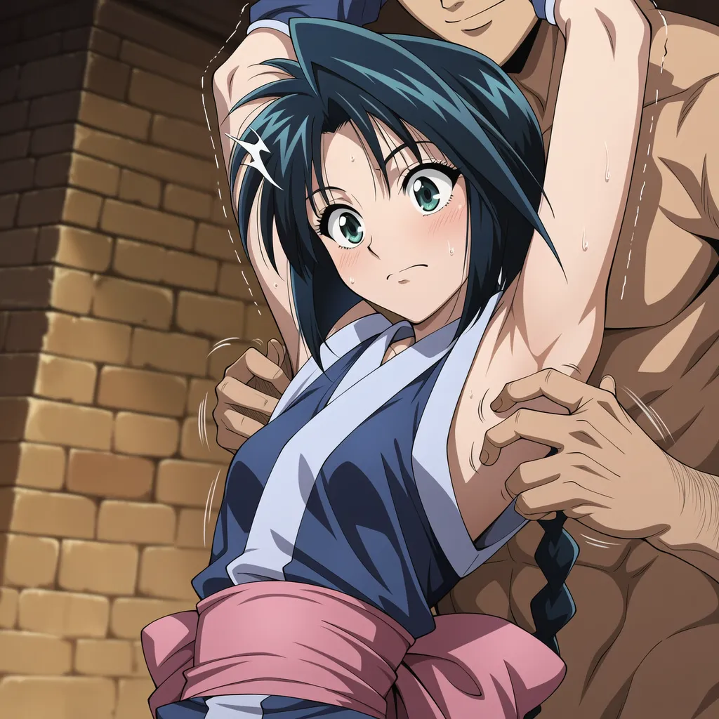 把卷町操轮奸到死狂舔她超臭的腋下含搔痒Rurouni Kenshin - Image 37