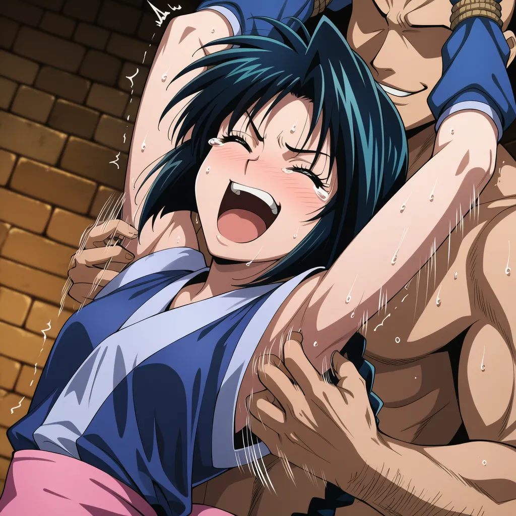 把卷町操轮奸到死狂舔她超臭的腋下含搔痒Rurouni Kenshin - Image 40