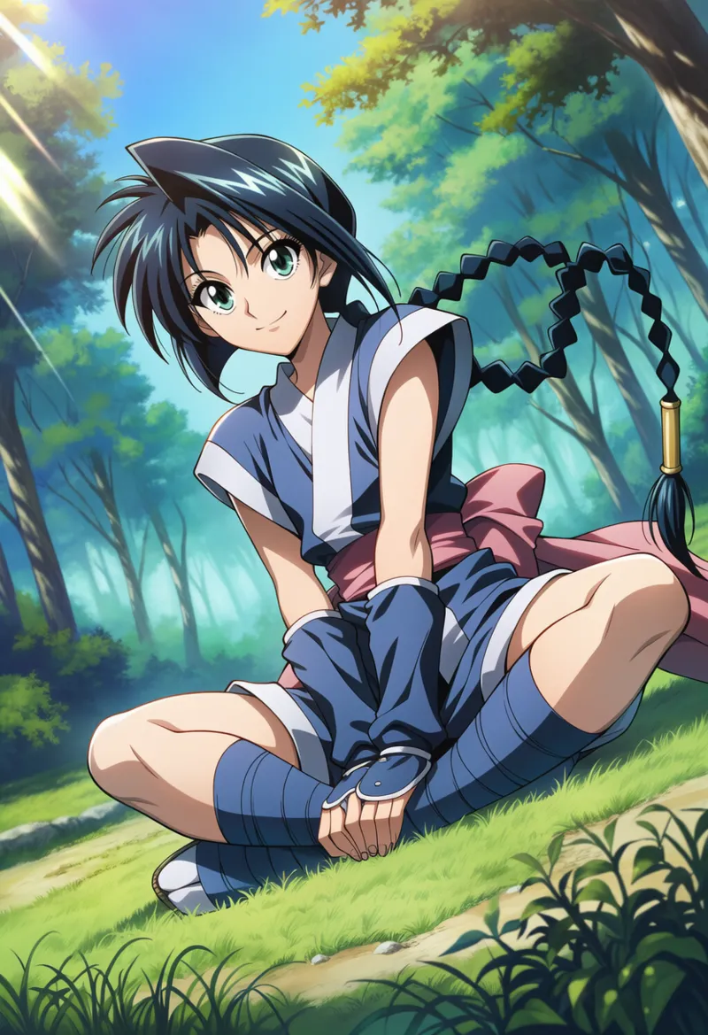 把卷町操轮奸到死狂舔她超臭的腋下含搔痒Rurouni Kenshin - Image 8