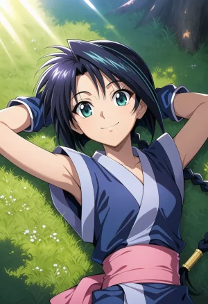 把卷町操轮奸到死狂舔她超臭的腋下含搔痒Rurouni Kenshin - Page 10