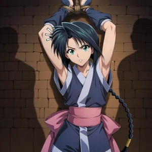 把卷町操轮奸到死狂舔她超臭的腋下含搔痒Rurouni Kenshin - Page 14