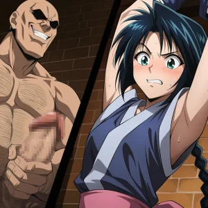 把卷町操轮奸到死狂舔她超臭的腋下含搔痒Rurouni Kenshin - Page 15