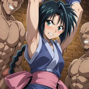 把卷町操轮奸到死狂舔她超臭的腋下含搔痒Rurouni Kenshin - Page 16