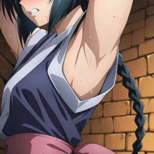 把卷町操轮奸到死狂舔她超臭的腋下含搔痒Rurouni Kenshin - Page 17