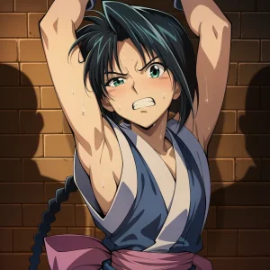 把卷町操轮奸到死狂舔她超臭的腋下含搔痒Rurouni Kenshin - Page 21