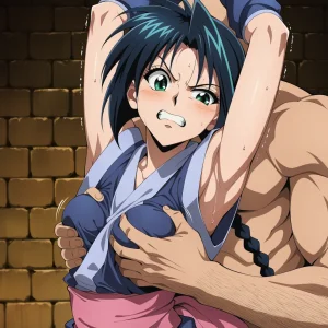 把卷町操轮奸到死狂舔她超臭的腋下含搔痒Rurouni Kenshin - Page 32