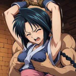 把卷町操轮奸到死狂舔她超臭的腋下含搔痒Rurouni Kenshin - Page 33