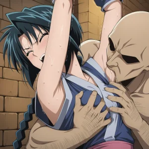 把卷町操轮奸到死狂舔她超臭的腋下含搔痒Rurouni Kenshin - Page 35