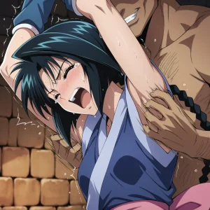 把卷町操轮奸到死狂舔她超臭的腋下含搔痒Rurouni Kenshin - Page 42