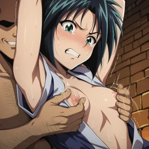 把卷町操轮奸到死狂舔她超臭的腋下含搔痒Rurouni Kenshin - Page 57