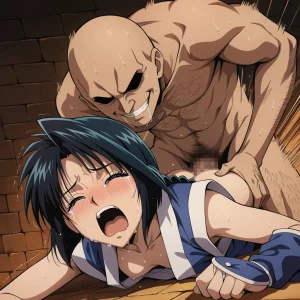 把卷町操轮奸到死狂舔她超臭的腋下含搔痒Rurouni Kenshin - Page 92