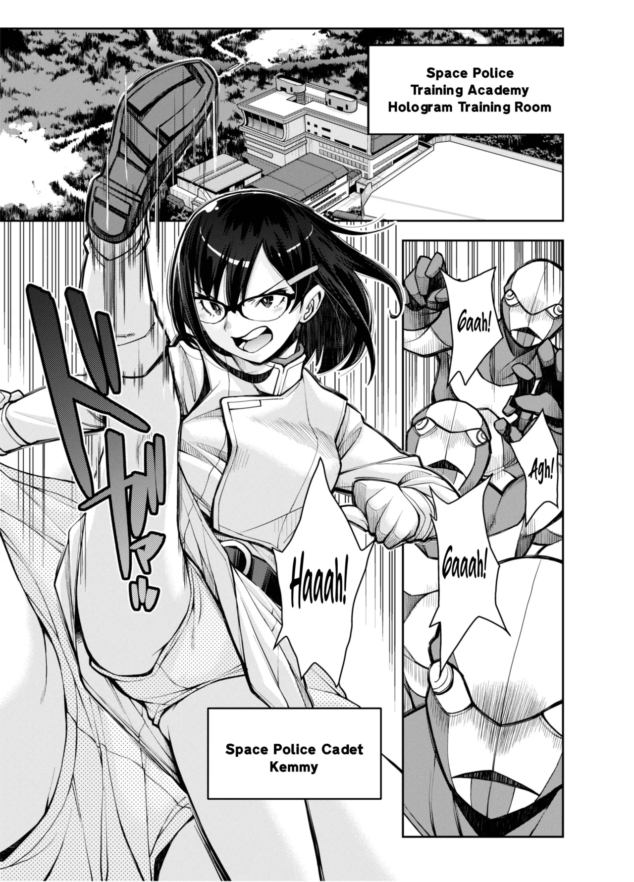 Ryoumoto Hatsumi DEEP SPACE EIGHT The Captured Space Police Cadet Falls to the Twin Tentacle Monsters Lesbian Interrogation English Your Deer Friends Black - Image 3