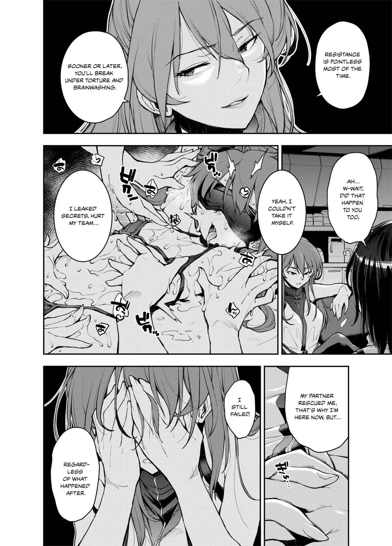 Ryoumoto Hatsumi DEEP SPACE EIGHT The Captured Space Police Cadet Falls to the Twin Tentacle Monsters Lesbian Interrogation English Your Deer Friends Black - Image 43