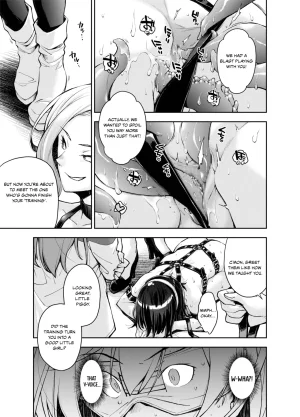 Ryoumoto Hatsumi DEEP SPACE EIGHT The Captured Space Police Cadet Falls to the Twin Tentacle Monsters Lesbian Interrogation English Your Deer Friends Black - Page 40