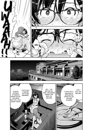 Ryoumoto Hatsumi DEEP SPACE EIGHT The Captured Space Police Cadet Falls to the Twin Tentacle Monsters Lesbian Interrogation English Your Deer Friends Black - Page 42