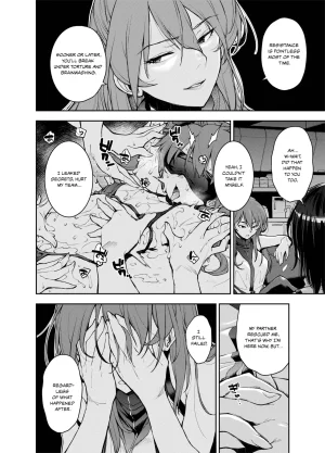 Ryoumoto Hatsumi DEEP SPACE EIGHT The Captured Space Police Cadet Falls to the Twin Tentacle Monsters Lesbian Interrogation English Your Deer Friends Black - Page 43