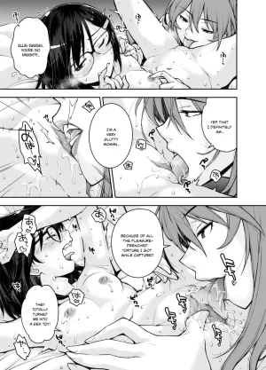 Ryoumoto Hatsumi DEEP SPACE EIGHT The Captured Space Police Cadet Falls to the Twin Tentacle Monsters Lesbian Interrogation English Your Deer Friends Black - Page 48