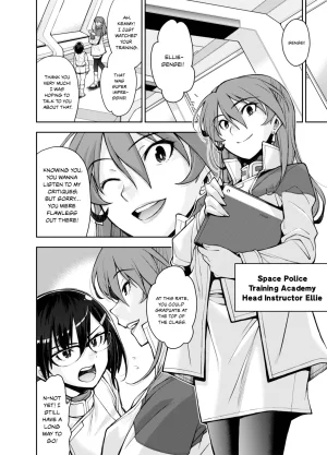 Ryoumoto Hatsumi DEEP SPACE EIGHT The Captured Space Police Cadet Falls to the Twin Tentacle Monsters Lesbian Interrogation English Your Deer Friends Black - Page 5