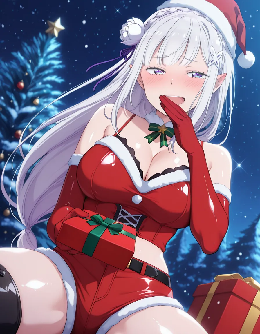Ryuugin_ai.art - Santa Emilias Magical Visit - Image 14