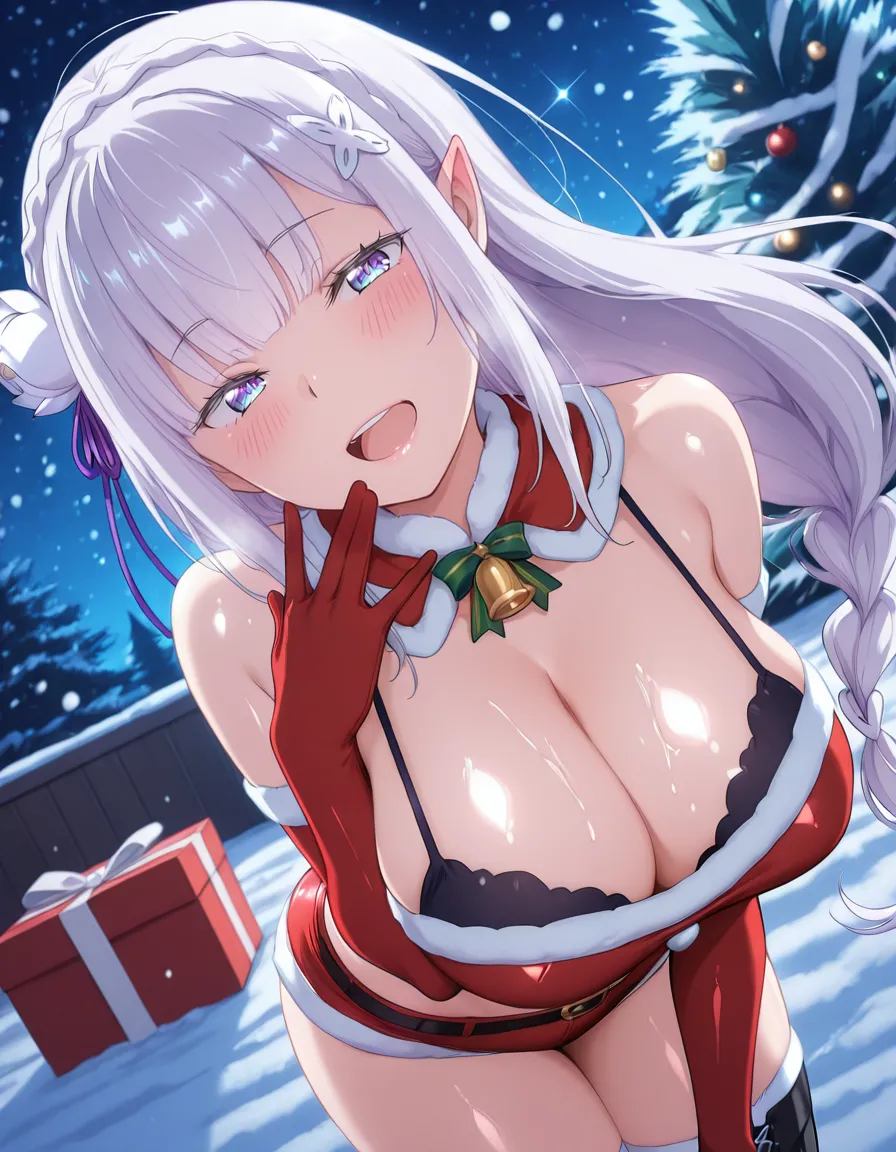Ryuugin_ai.art - Santa Emilias Magical Visit - Image 4