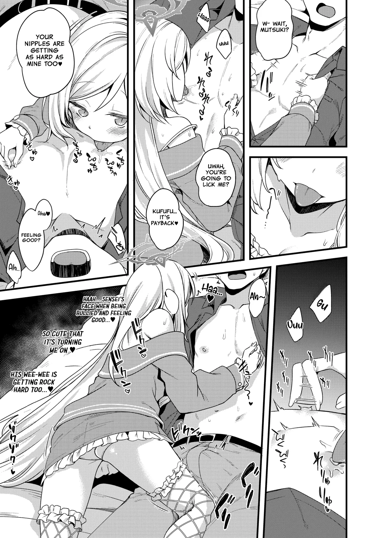 Ryuukakusan Nodoame Gokubuto Mayuge About Holiday Blue Archive English Necrofantasia Scans Digital - Image 12