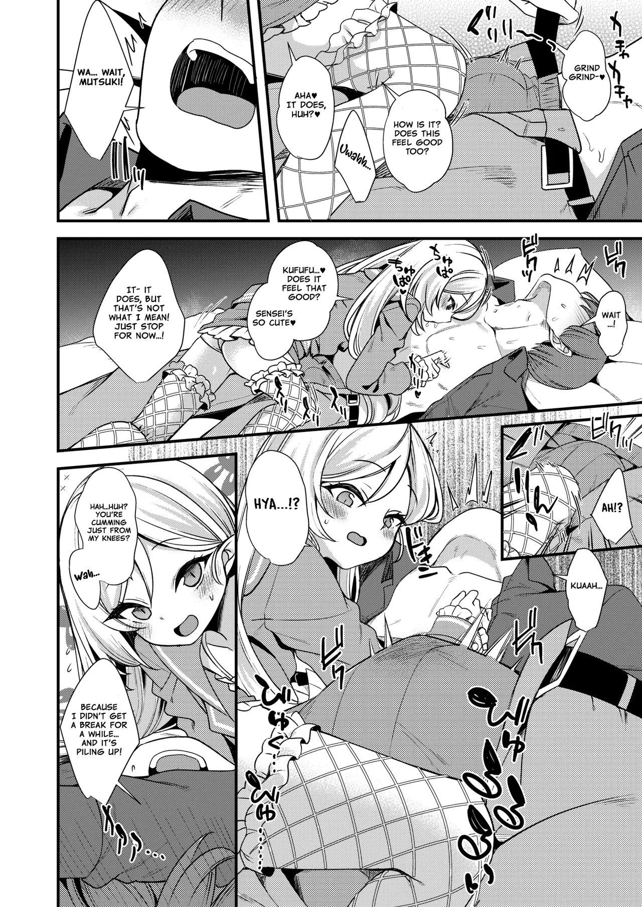 Ryuukakusan Nodoame Gokubuto Mayuge About Holiday Blue Archive English Necrofantasia Scans Digital - Image 13