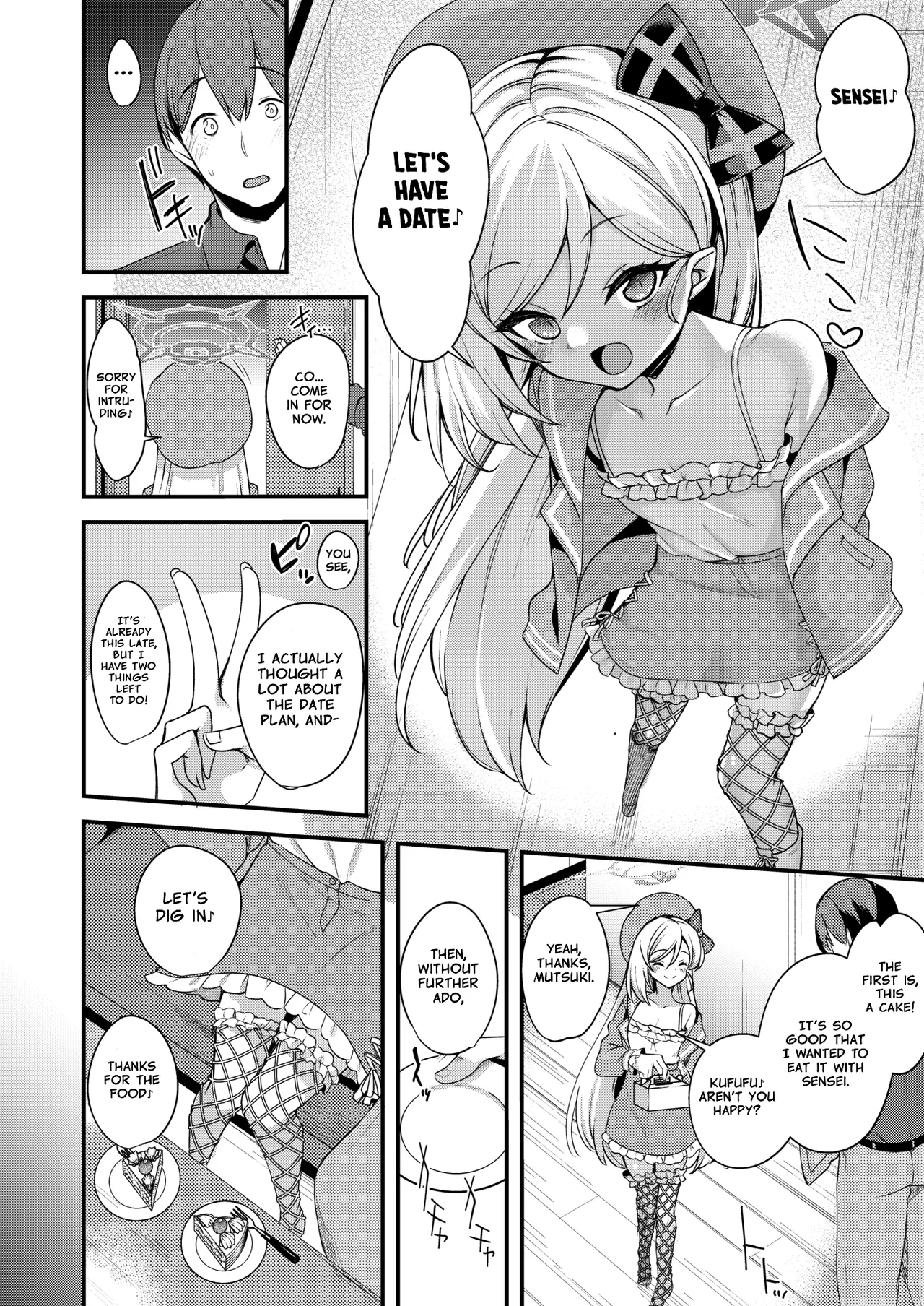 Ryuukakusan Nodoame Gokubuto Mayuge About Holiday Blue Archive English Necrofantasia Scans Digital - Image 7