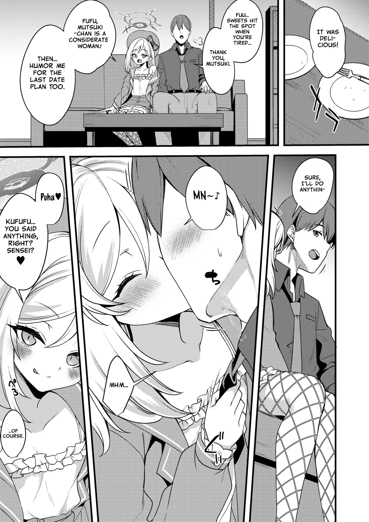 Ryuukakusan Nodoame Gokubuto Mayuge About Holiday Blue Archive English Necrofantasia Scans Digital - Image 8