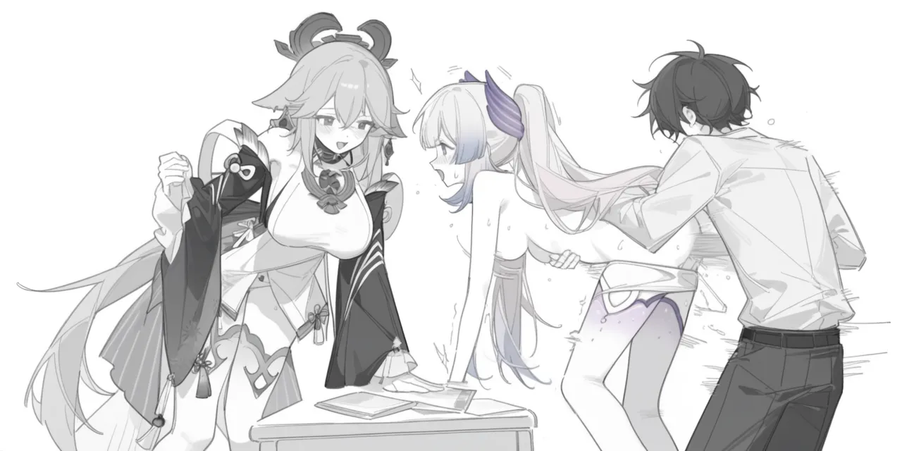 RyzaLin 珊瑚宫心海无惨 Chinese Decensored - Image 371