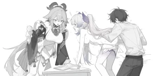 RyzaLin 珊瑚宫心海无惨 Chinese Decensored - Page 371