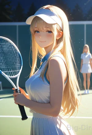 S03-First Day Tennis Temptation Innocent Stretches Ignite Locker Room Passion - Page 2