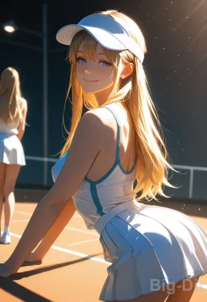 S03-First Day Tennis Temptation Innocent Stretches Ignite Locker Room Passion - Page 4