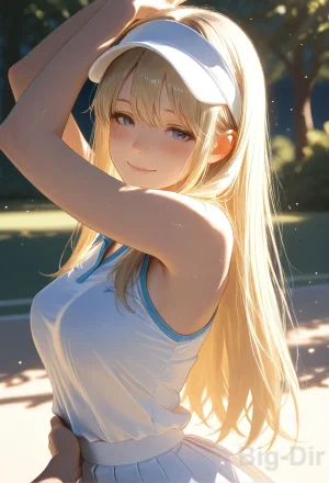 S03-First Day Tennis Temptation Innocent Stretches Ignite Locker Room Passion - Page 6